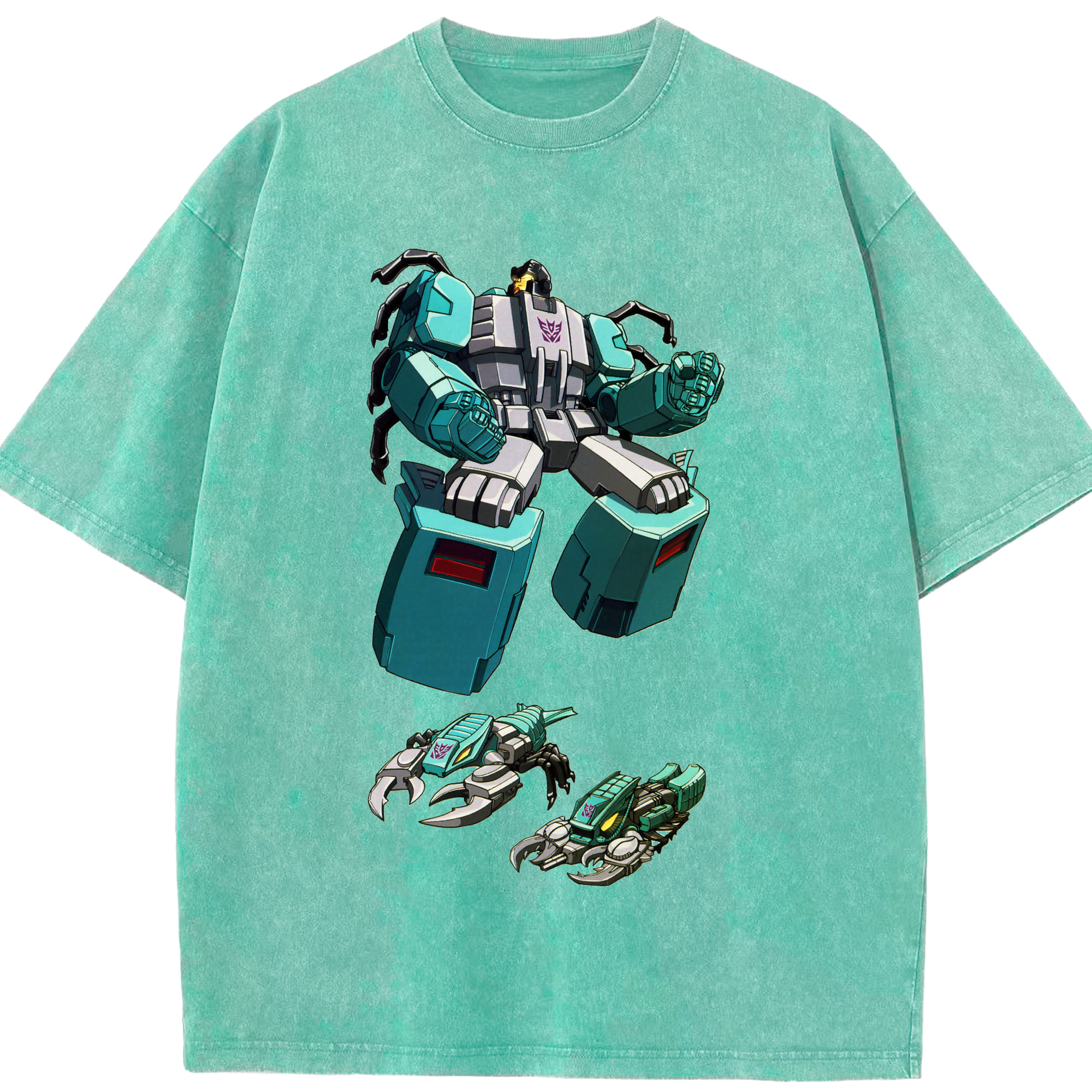 （画像用）  綿100% ヴィンテージ風 半袖Tシャツ（フロントプリント）